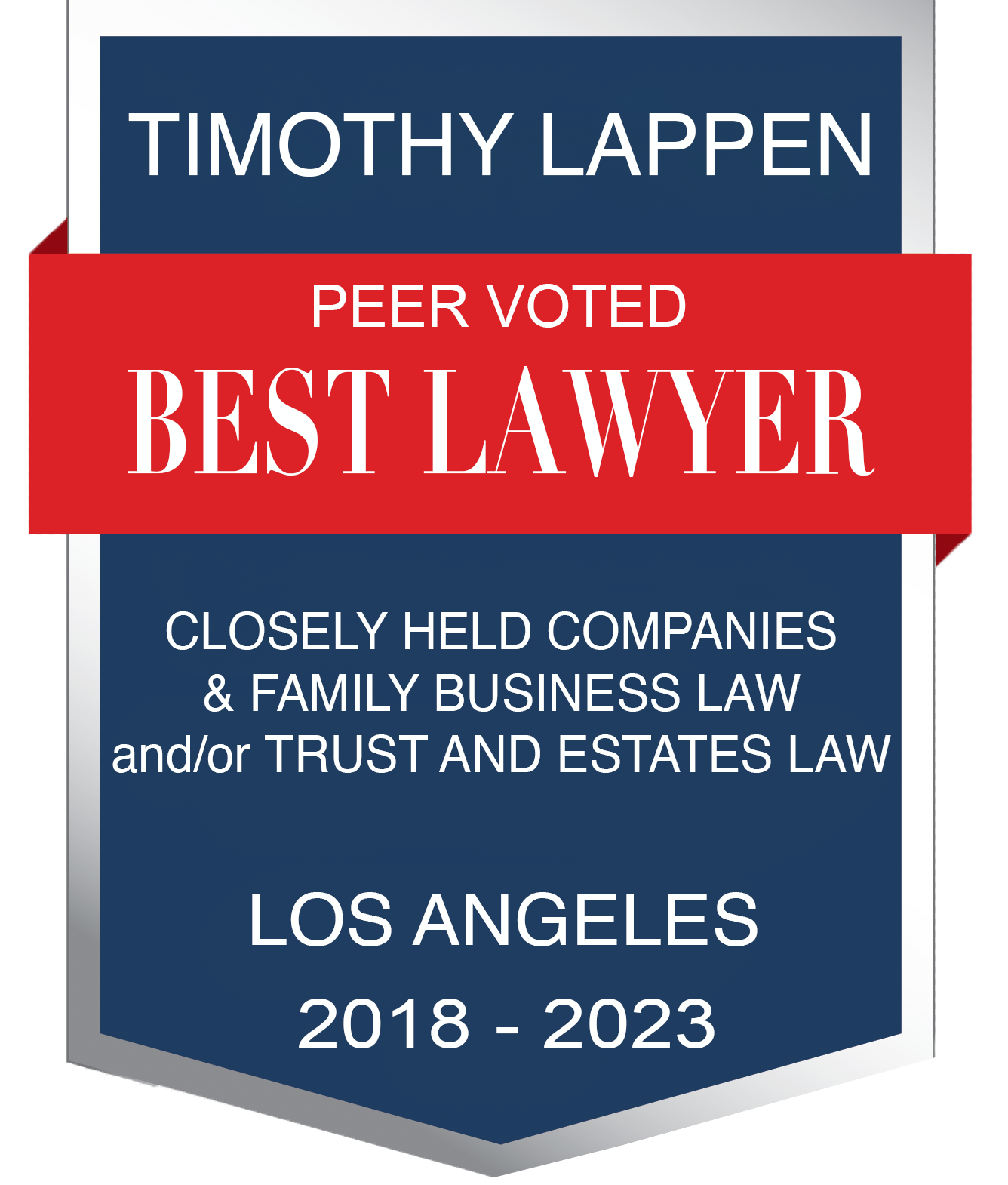 Best Lawyers - Best Lawyer - Timothy Lappen