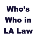 Who's Who in LA Law